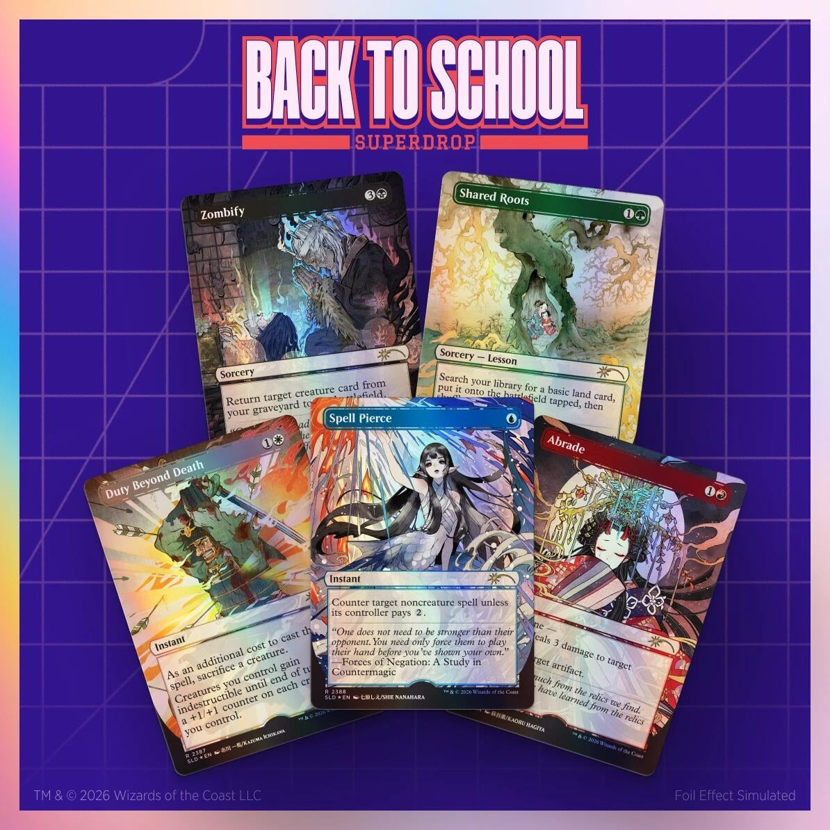 Image for Secret Lair Drop: Return to the Mystical Archive - Traditional Foil Edition - Magic: The Gathering