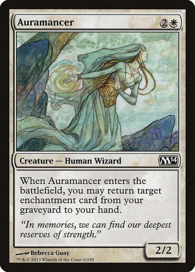 Image for Auramancer (6) [Magic 2014 (M14)] - Magic: The Gathering