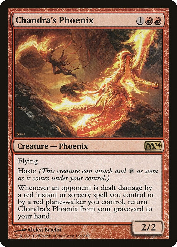 Image for Chandra's Phoenix (134) [Magic 2014 (M14)] - Magic: The Gathering