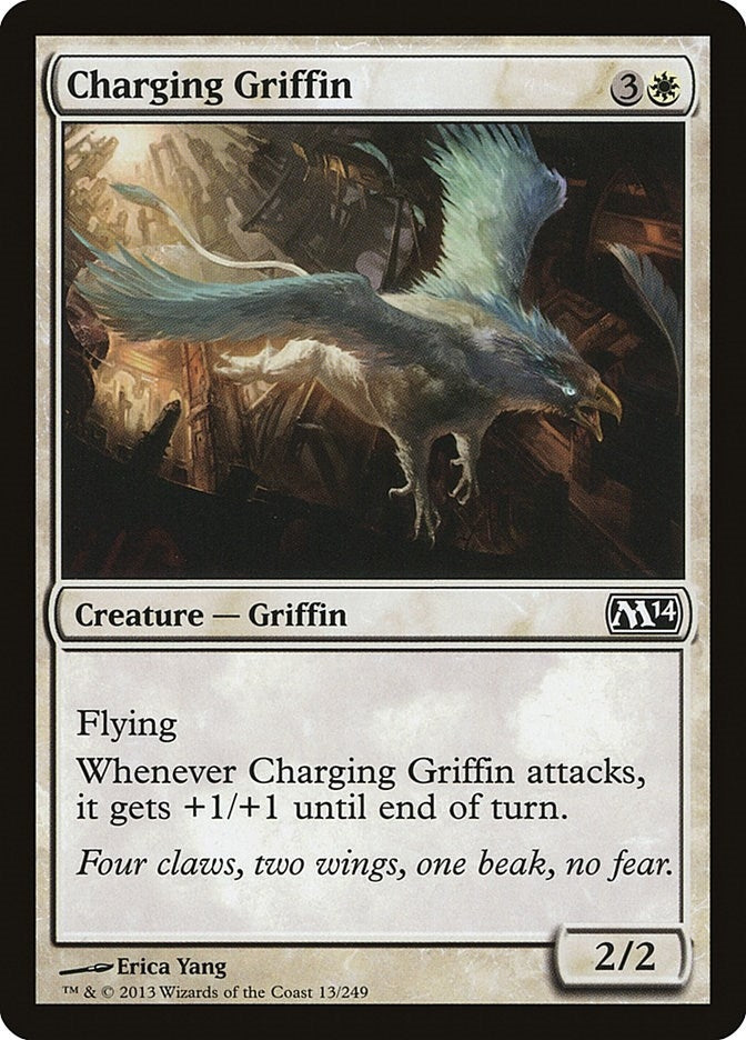 Image for Charging Griffin (13) [Magic 2014 (M14)] - Magic: The Gathering