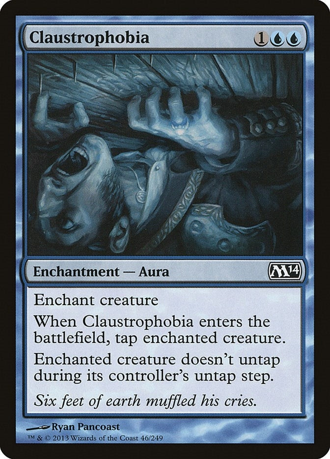 Image for Claustrophobia (46) [Magic 2014 (M14)] - Magic: The Gathering