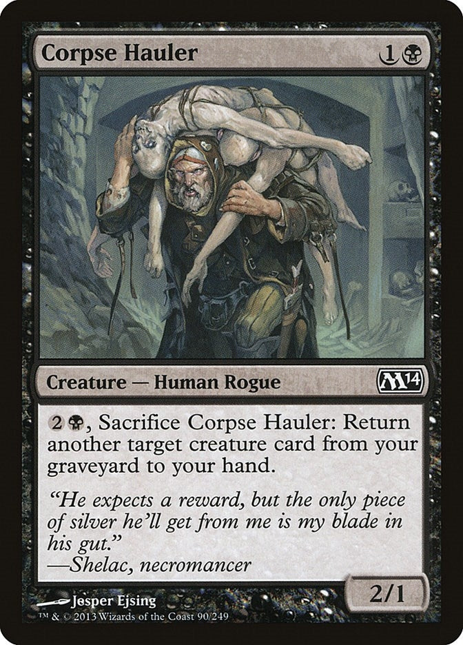 Image for Corpse Hauler (90) [Magic 2014 (M14)] - Magic: The Gathering