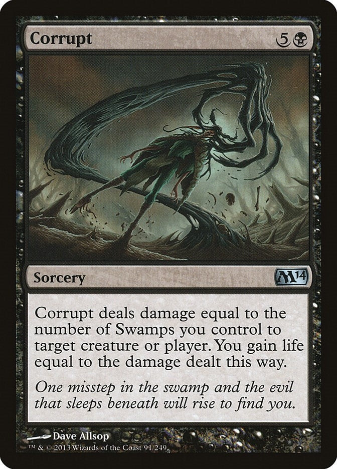 Image for Corrupt (91) [Magic 2014 (M14)] - Magic: The Gathering