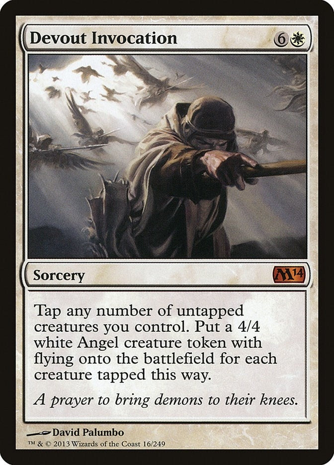 Image for Devout Invocation (16) [Magic 2014 (M14)] - Magic: The Gathering