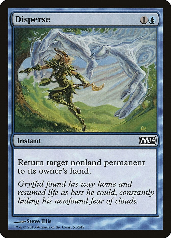Image for Disperse (51) [Magic 2014 (M14)] - Magic: The Gathering