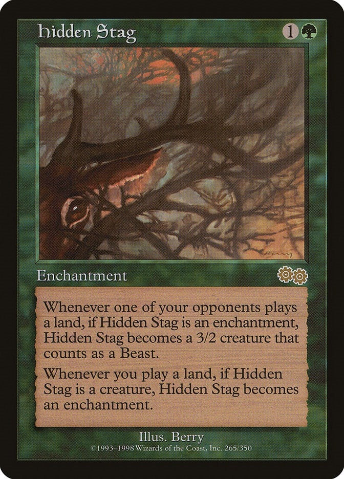 Image for Hidden Stag (265) [Urza's Saga] - Magic: The Gathering