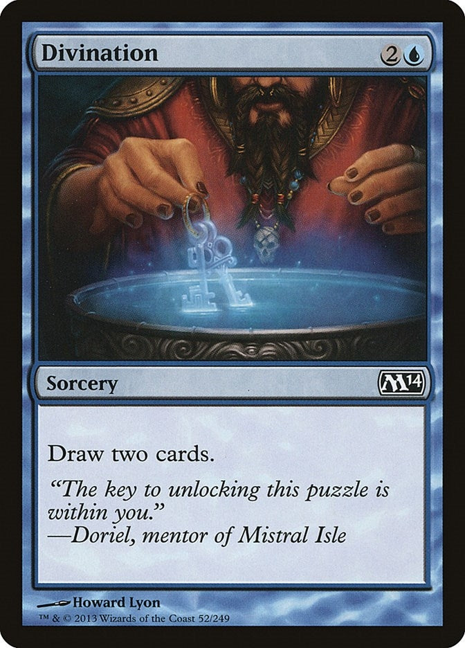 Image for Divination (52) [Magic 2014 (M14)] - Magic: The Gathering