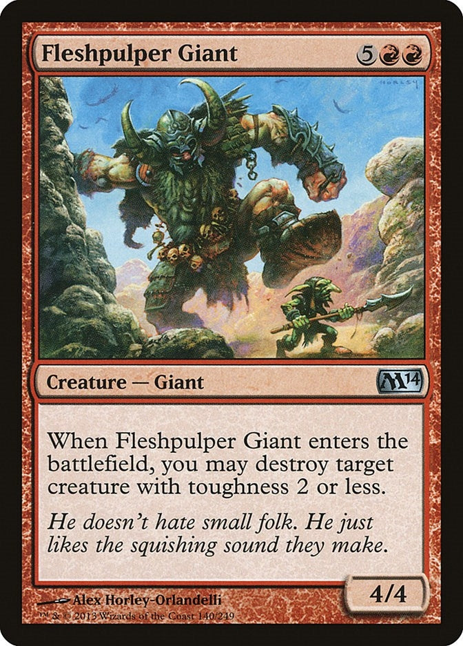Image for Fleshpulper Giant (140) [Magic 2014 (M14)] - Magic: The Gathering