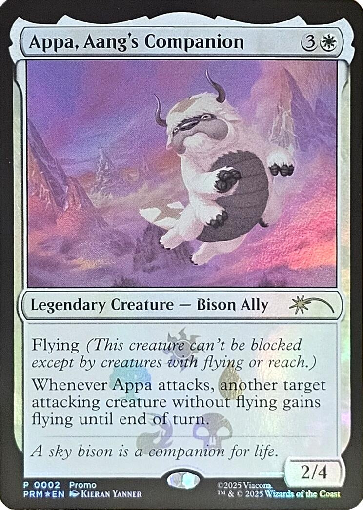 Image for Appa, Aang's Companion (2) [Media Promos] - Magic: The Gathering