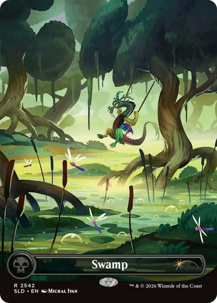 Image for Swamp (2542) (2542) [Secret Lair Drop Series] - Magic: The Gathering