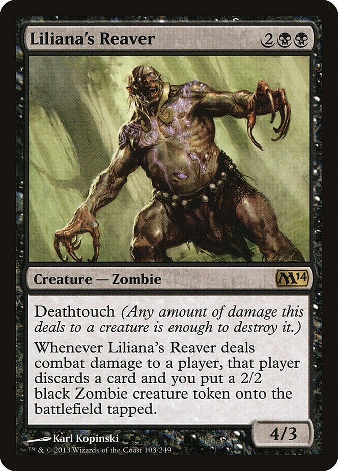 Image for Liliana's Reaver (103) [Magic 2014 (M14)] - Magic: The Gathering