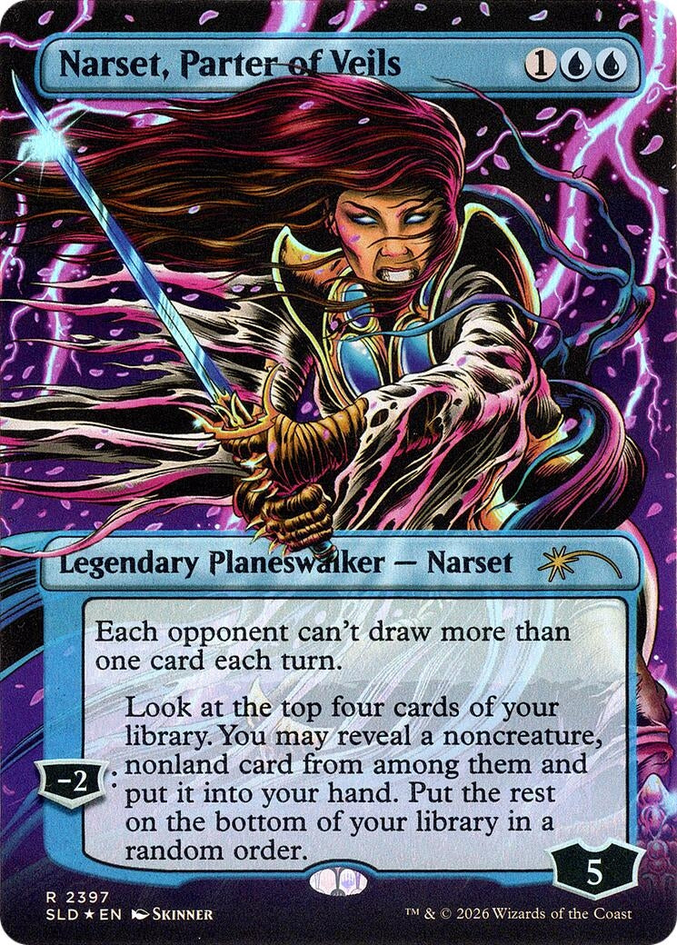 Image for Narset, Parter of Veils (2397) (2397) [Secret Lair Drop Series] - Magic: The Gathering