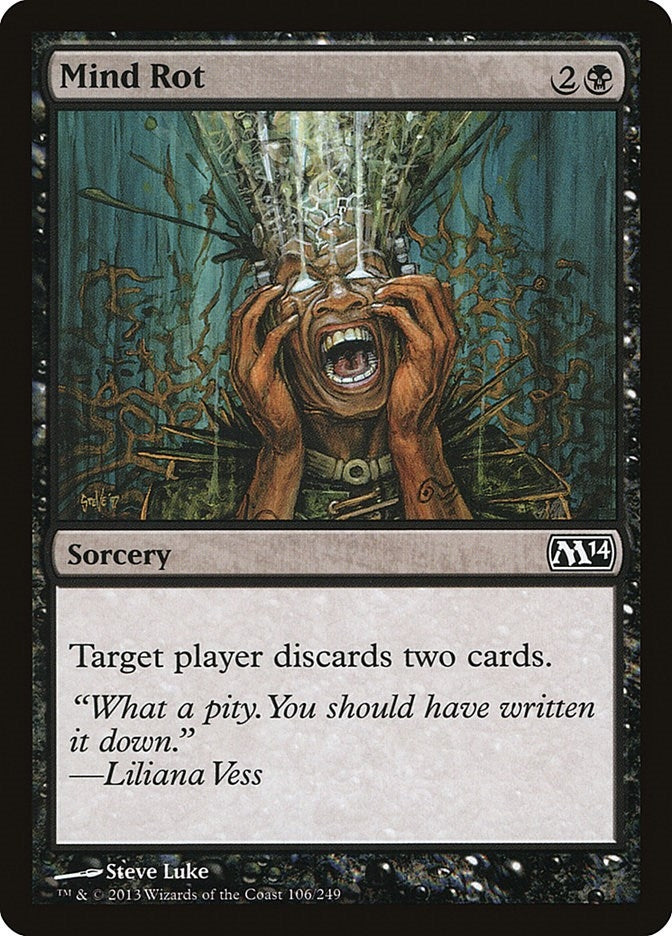 Image for Mind Rot (106) [Magic 2014 (M14)] - Magic: The Gathering