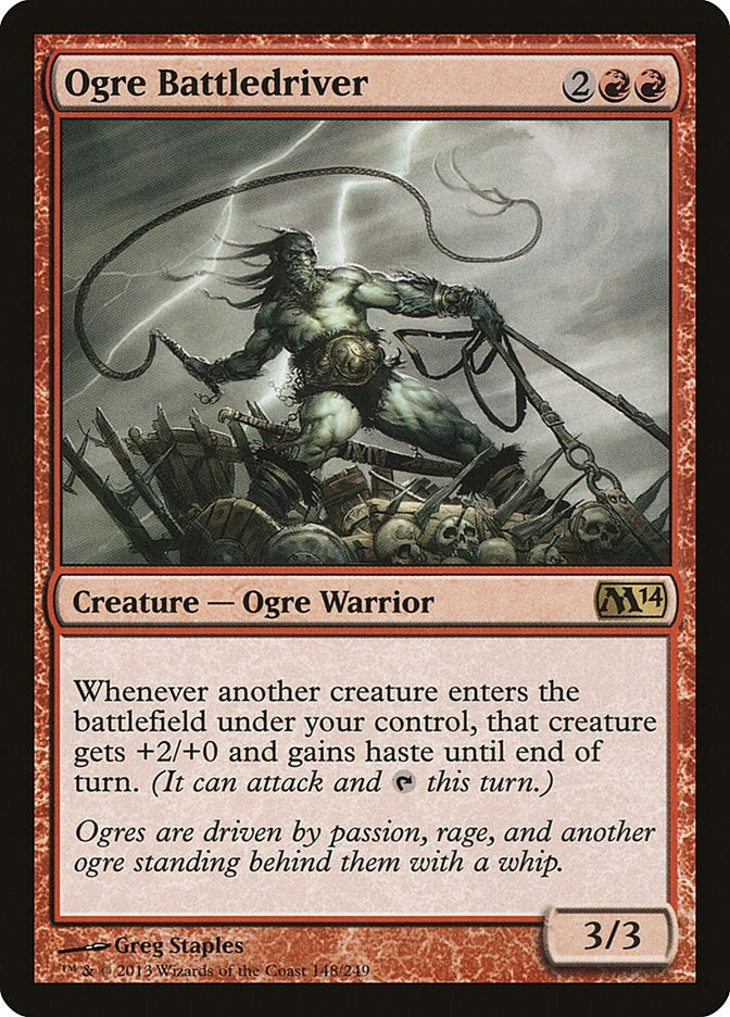 Image for Ogre Battledriver (148) [Magic 2014 (M14)] - Magic: The Gathering