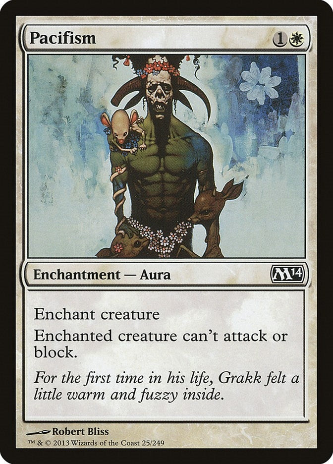 Image for Pacifism (25) [Magic 2014 (M14)] - Magic: The Gathering