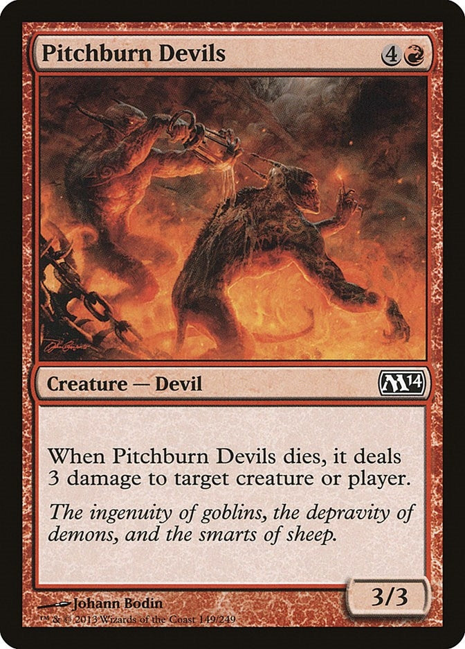 Image for Pitchburn Devils (149) [Magic 2014 (M14)] - Magic: The Gathering