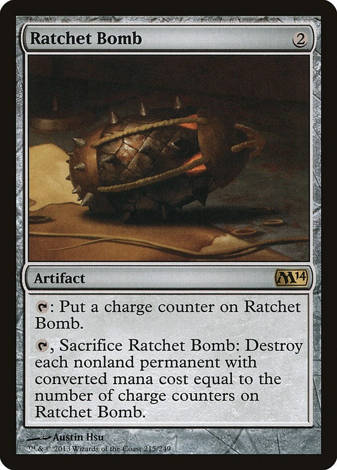Image for Ratchet Bomb (215) [Magic 2014 (M14)] - Magic: The Gathering