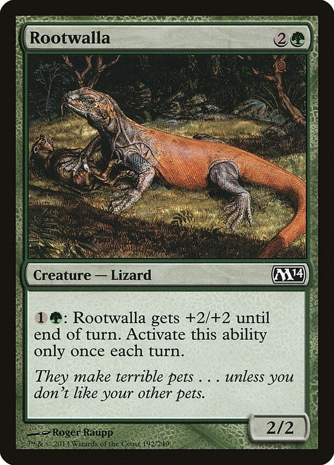 Image for Rootwalla (192) [Magic 2014 (M14)] - Magic: The Gathering