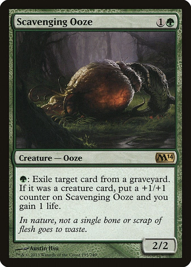 Image for Scavenging Ooze (195) [Magic 2014 (M14)] - Magic: The Gathering