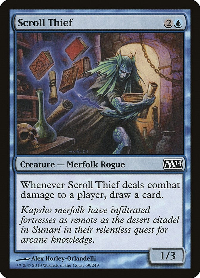 Image for Scroll Thief (69) [Magic 2014 (M14)] - Magic: The Gathering