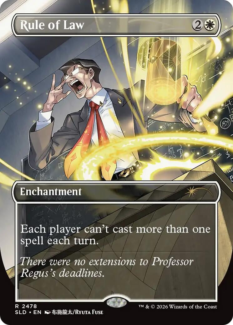 Image for Rule of Law (2478) [Secret Lair Drop Series] - Magic: The Gathering
