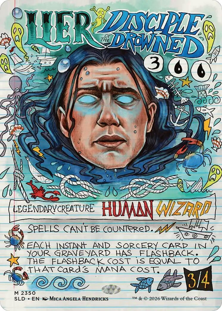 Image for Lier, Disciple of the Drowned (2350) [Secret Lair Drop Series] - Magic: The Gathering