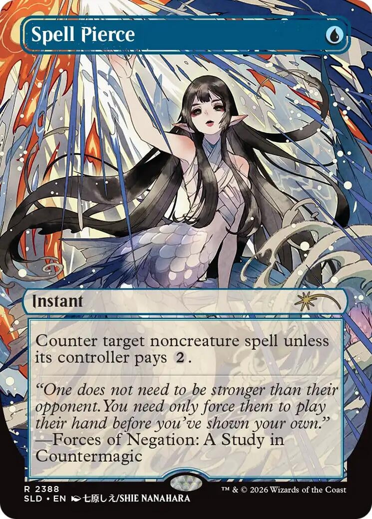 Image for Spell Pierce (2388) (2388) [Secret Lair Drop Series] - Magic: The Gathering