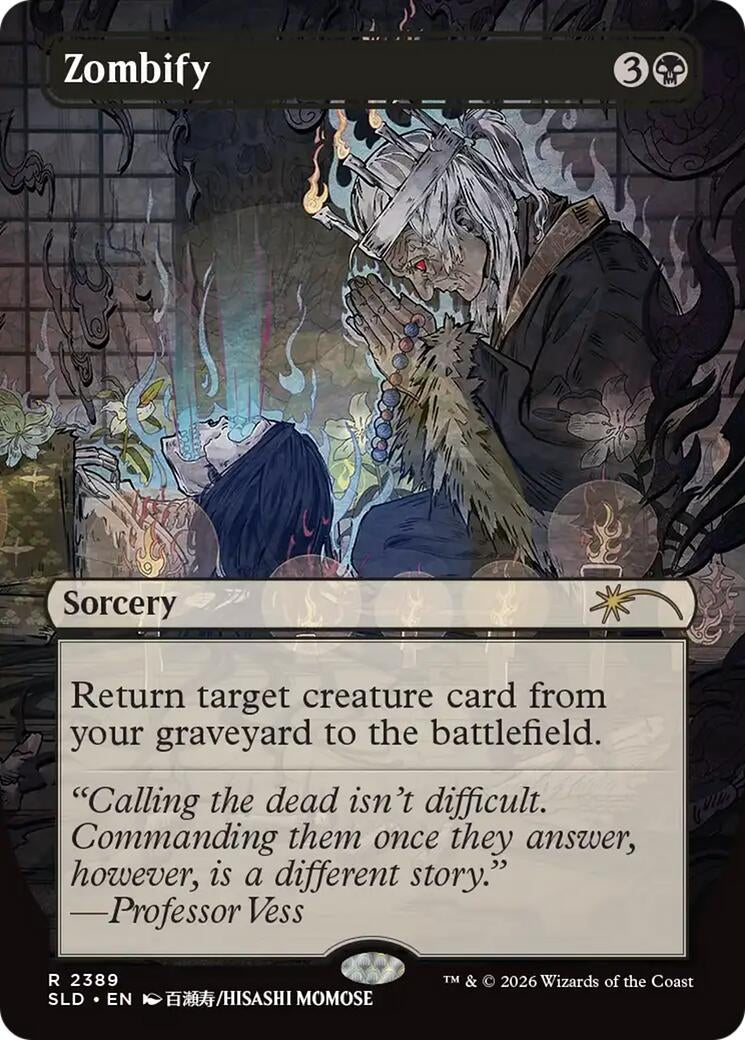 Image for Zombify (2389) [Secret Lair Drop Series] - Magic: The Gathering