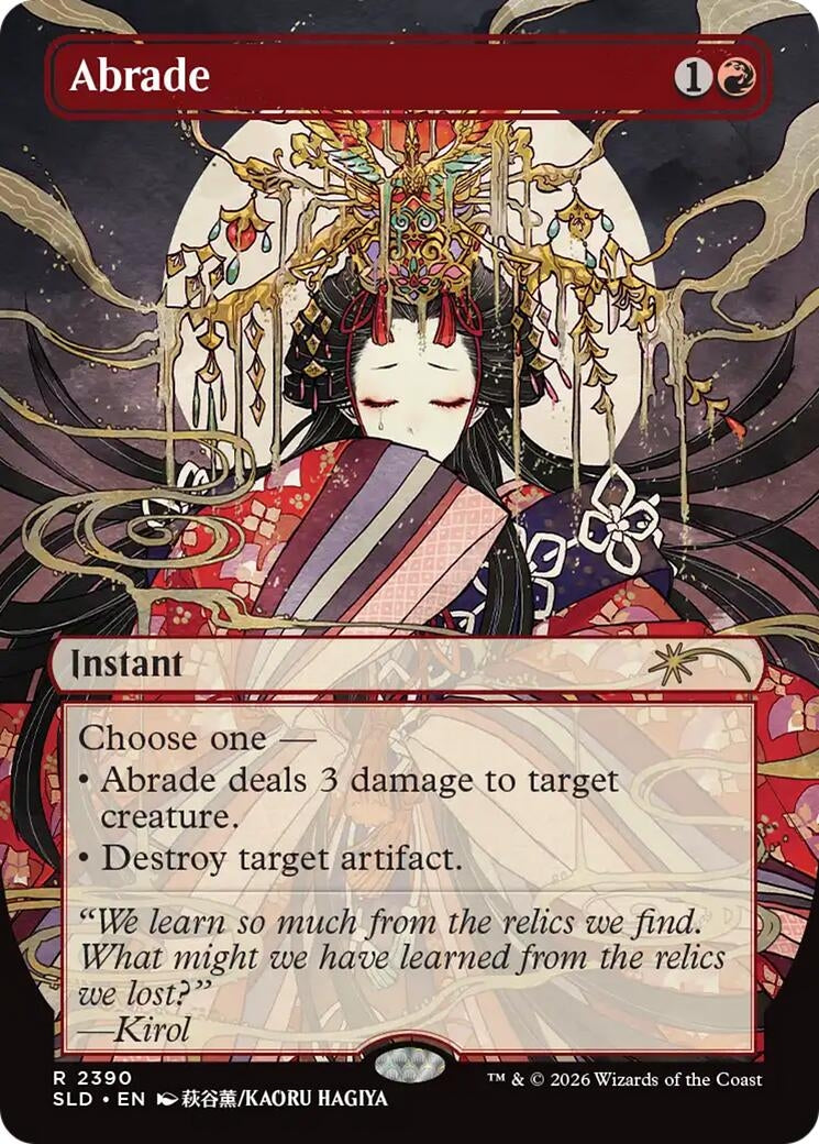 Image for Abrade (2390) (2390) [Secret Lair Drop Series] - Magic: The Gathering
