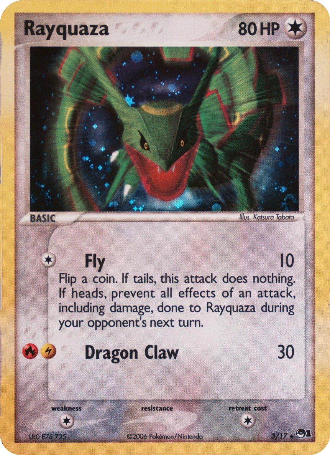 Image for Rayquaza - 003/017 (2006) (003/017) [Blister Exclusives] - Pokemon