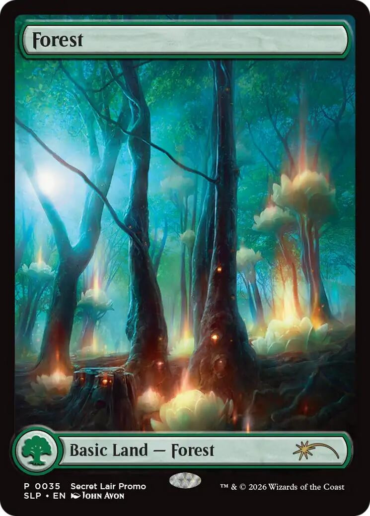Image for Forest (0035) (35) [Secret Lair Showdown] - Magic: The Gathering