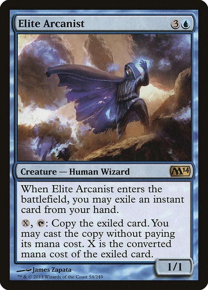 Image for Elite Arcanist (54) [Magic 2014 (M14)] - Magic: The Gathering
