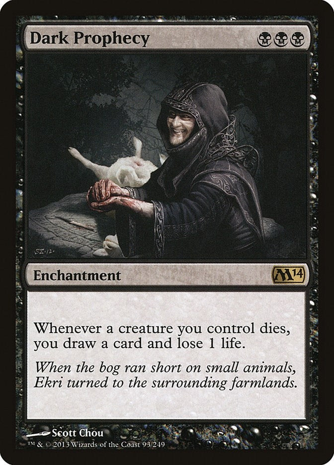Image for Dark Prophecy (93) [Magic 2014 (M14)] - Magic: The Gathering