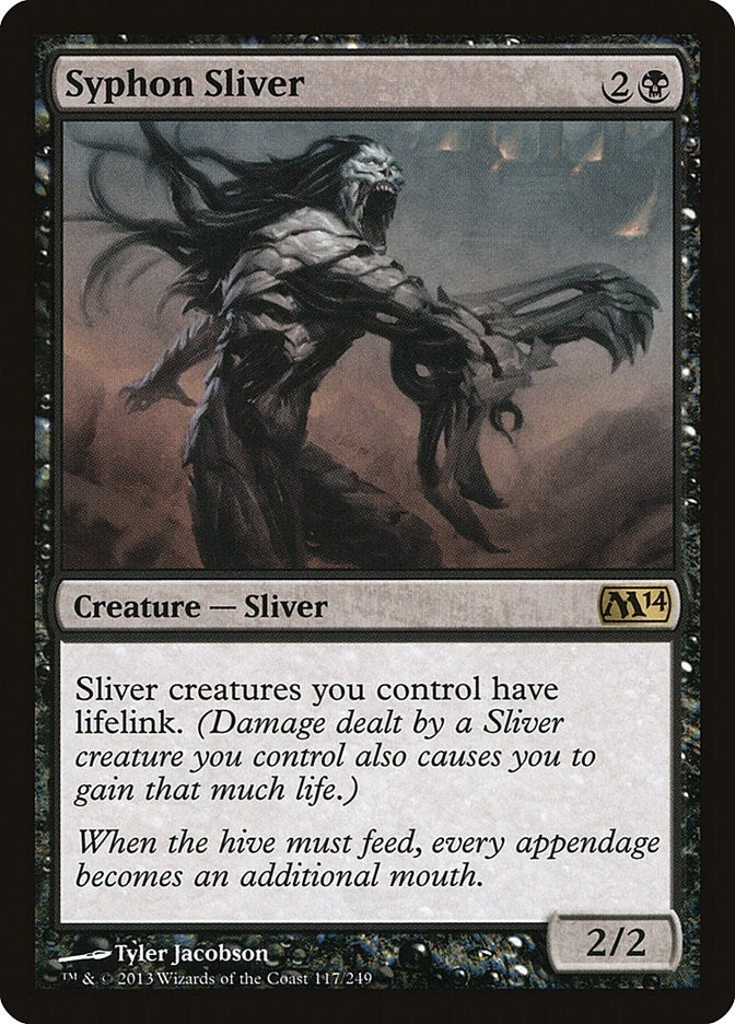 Image for Syphon Sliver (117) [Magic 2014 (M14)] - Magic: The Gathering