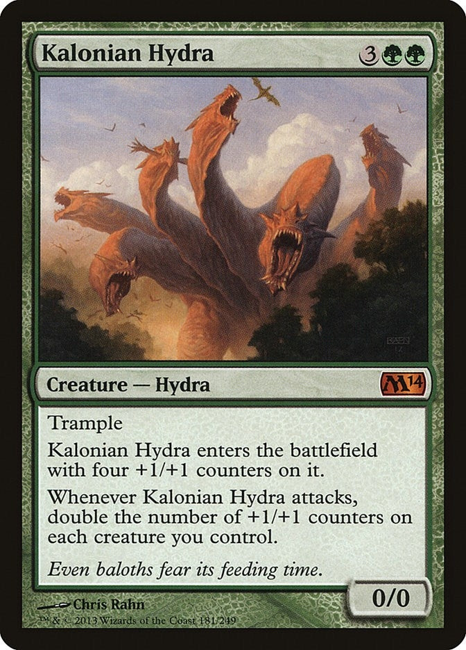 Image for Kalonian Hydra (181) [Magic 2014 (M14)] - Magic: The Gathering