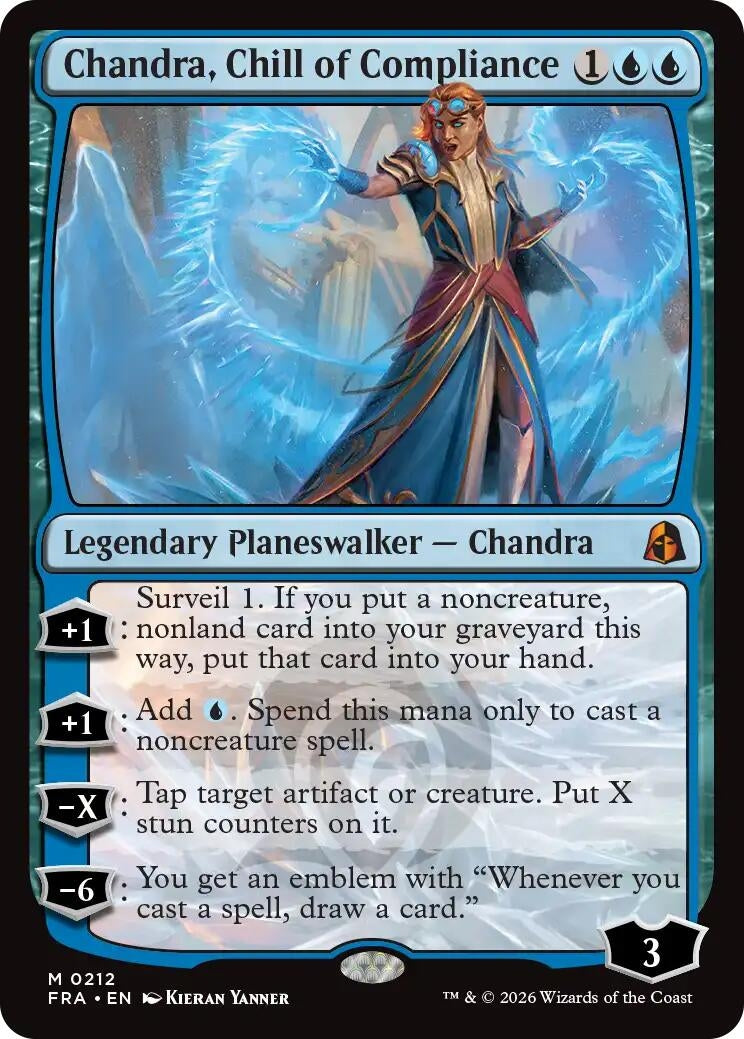 Image for Chandra, Chill of Compliance (212) [Reality Fracture] - Magic: The Gathering