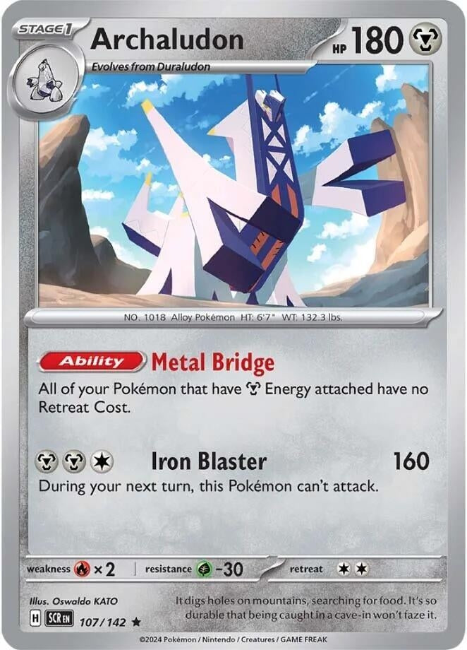 Image for Archaludon - 107/142 (Non-Holo) (107/142) [Deck Exclusives] - Pokemon