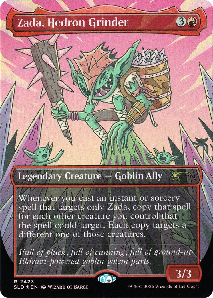 Zada, Hedron Grinder (Display Commander) - Thick Stock [Secret Lair Drop Series]