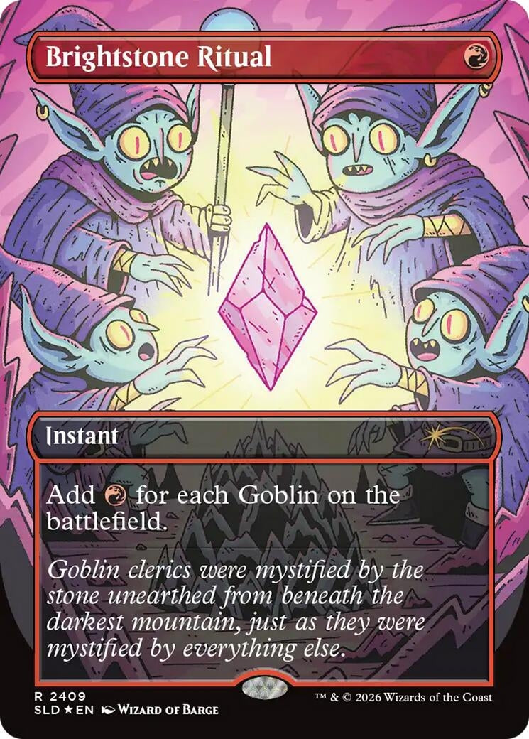 Image for Brightstone Ritual (2409) [Secret Lair Drop Series] - Magic: The Gathering