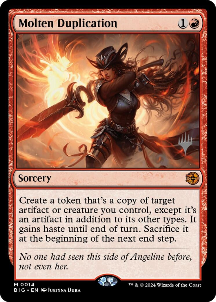 Image for Molten Duplication (14) [Promo Pack: Secrets of Strixhaven] - Magic: The Gathering
