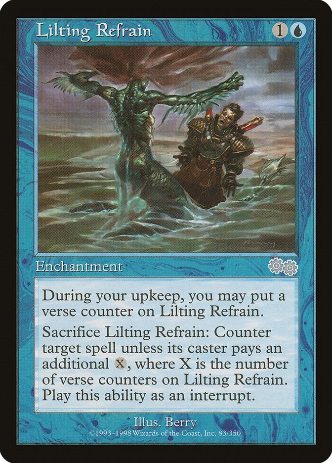Image for Lilting Refrain (83) [Urza's Saga] - Magic: The Gathering