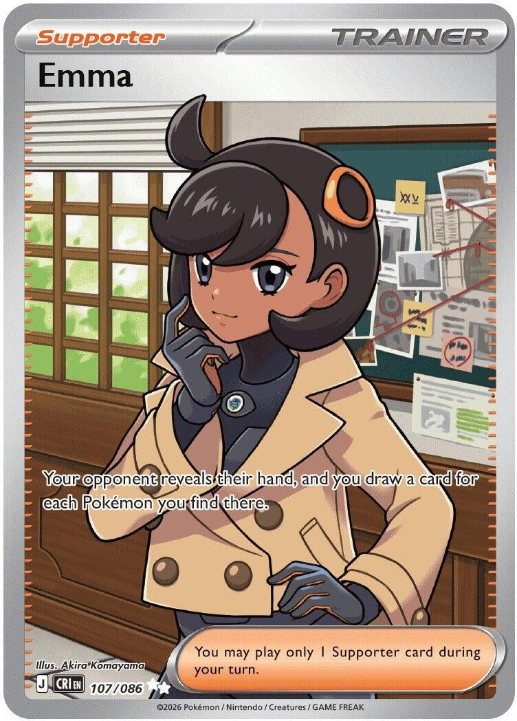 Image for Emma (107/086) [ME04: Chaos Rising] - Pokemon