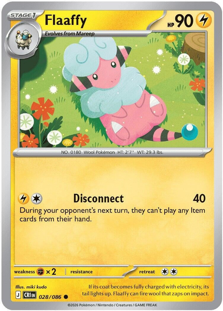 Image for Flaaffy (028/086) [ME04: Chaos Rising] - Pokemon