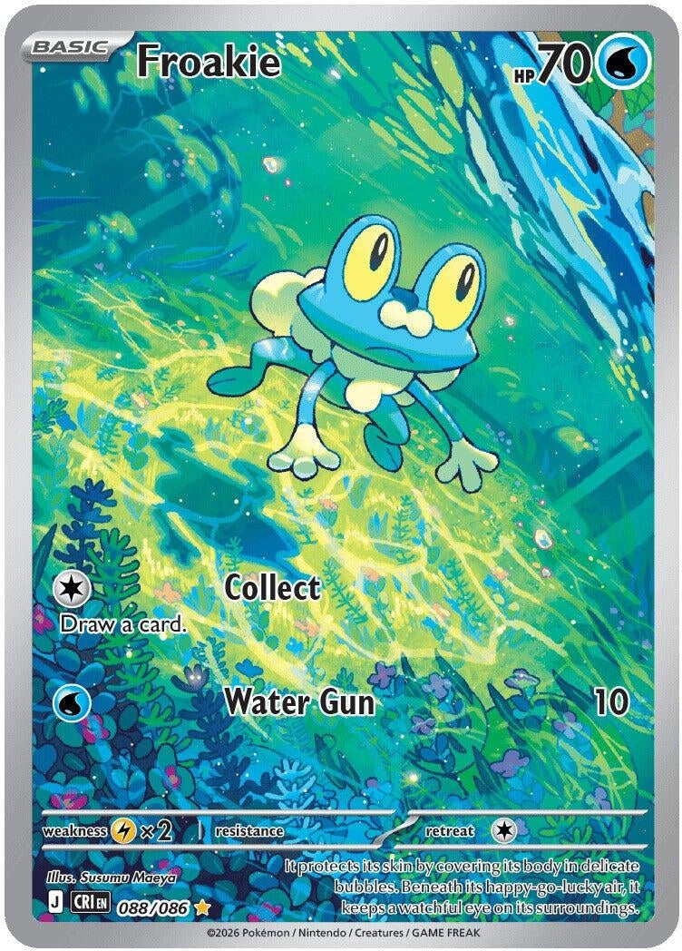 Image for Froakie (088/086) [ME04: Chaos Rising] - Pokemon