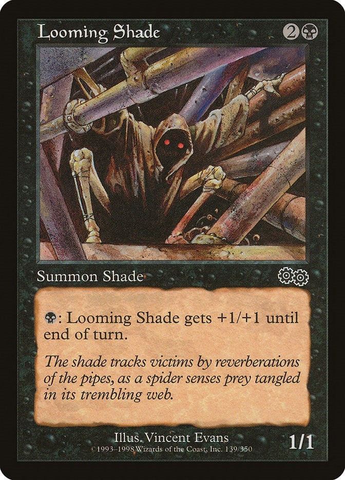 Image for Looming Shade (139) [Urza's Saga] - Magic: The Gathering