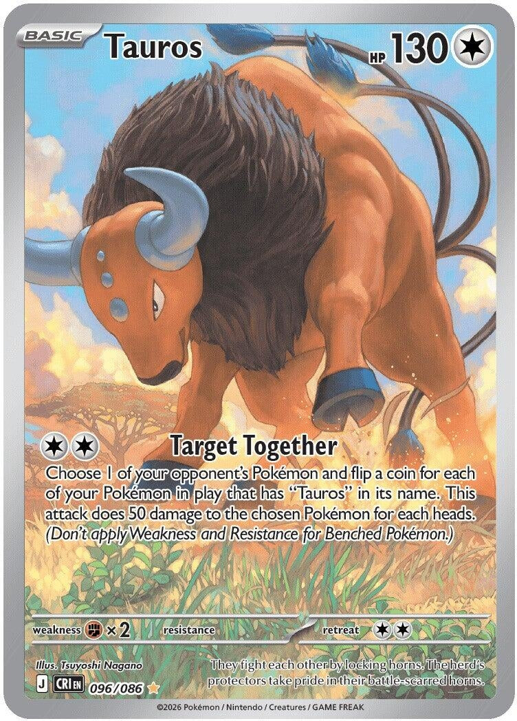 Image for Tauros (096/086) [ME04: Chaos Rising] - Pokemon