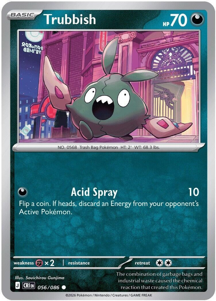 Image for Trubbish (056/086) [ME04: Chaos Rising] - Pokemon