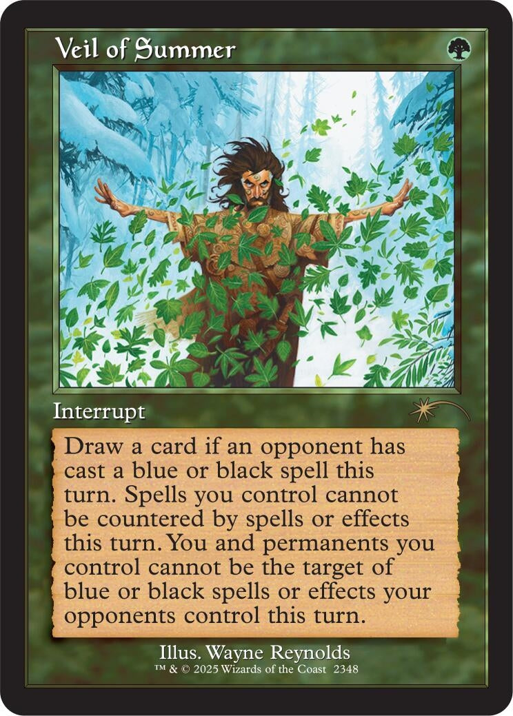 Image for Veil of Summer (2348) (2348) [Secret Lair Drop Series] - Magic: The Gathering