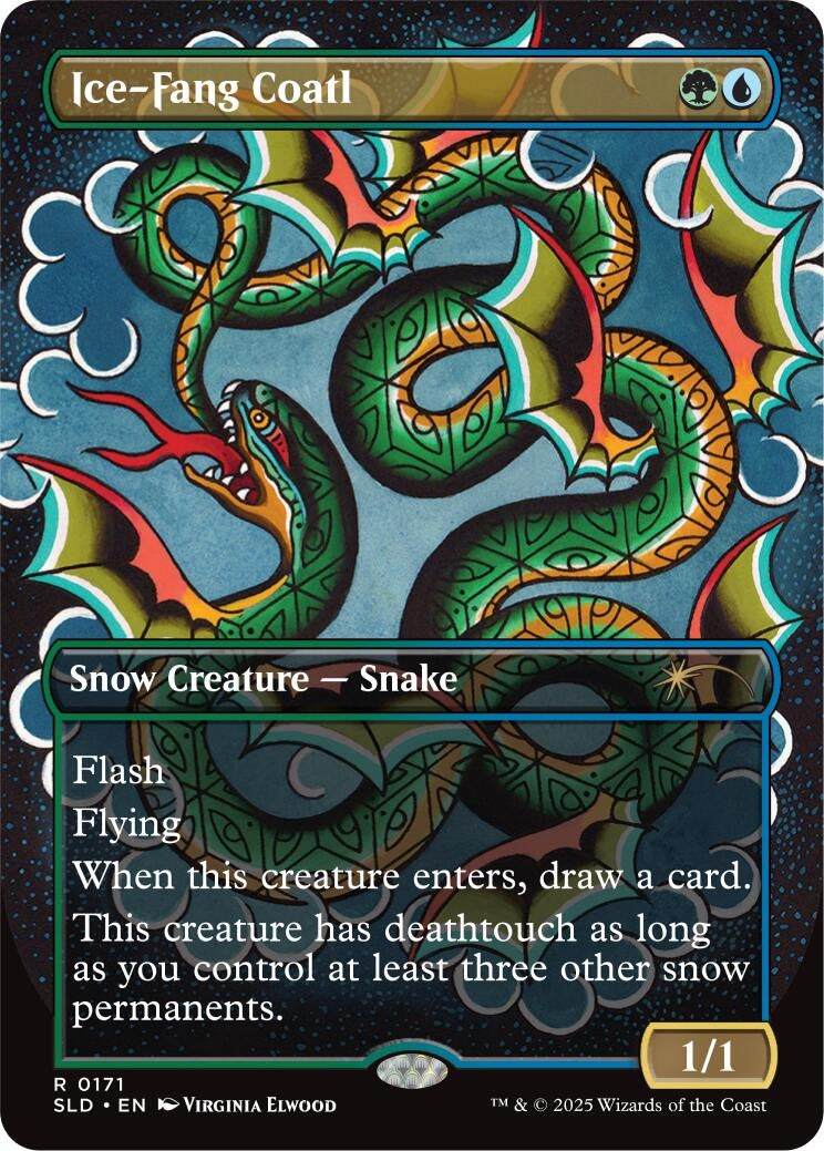 Image for Ice-Fang Coatl (0171) (171) [Secret Lair Drop Series] - Magic: The Gathering