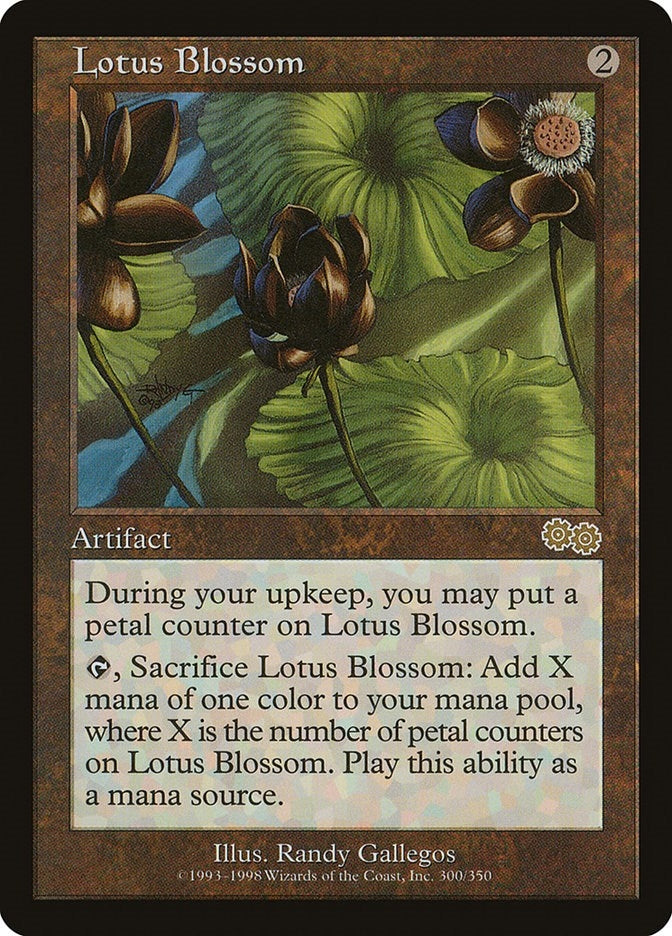 Image for Lotus Blossom (300) [Urza's Saga] - Magic: The Gathering